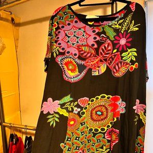 Dress; vintage like; fun design; dress it up or casual